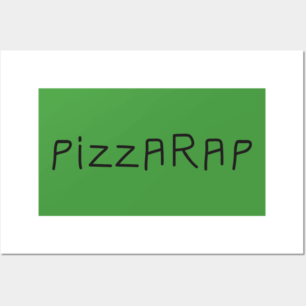 PizzaRap Wall Art by Moe Tees